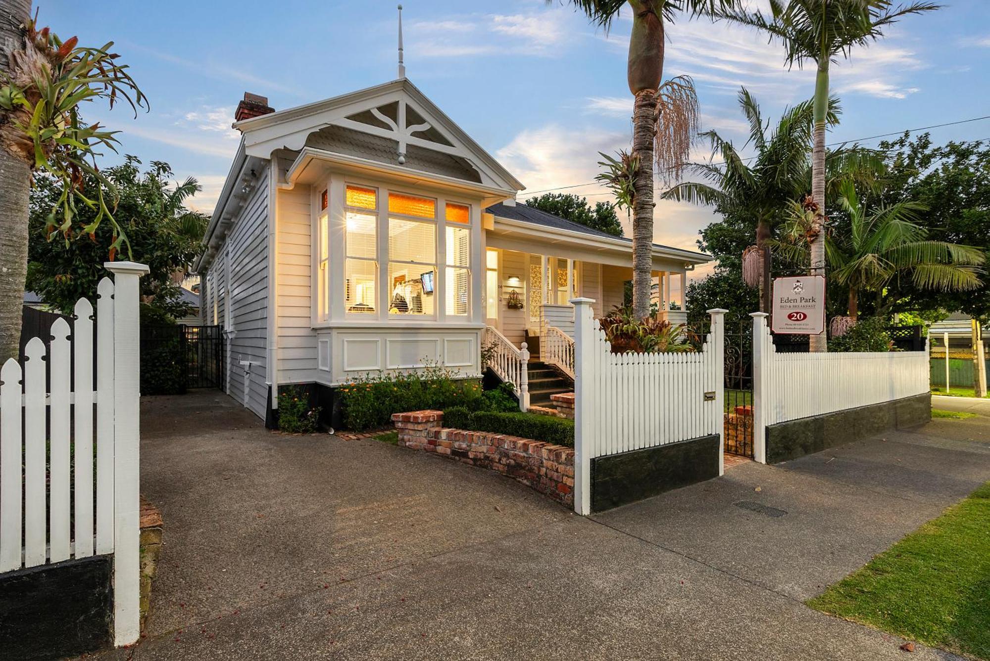 Eden Park Bed And Breakfast Inn Auckland Exteriér fotografie